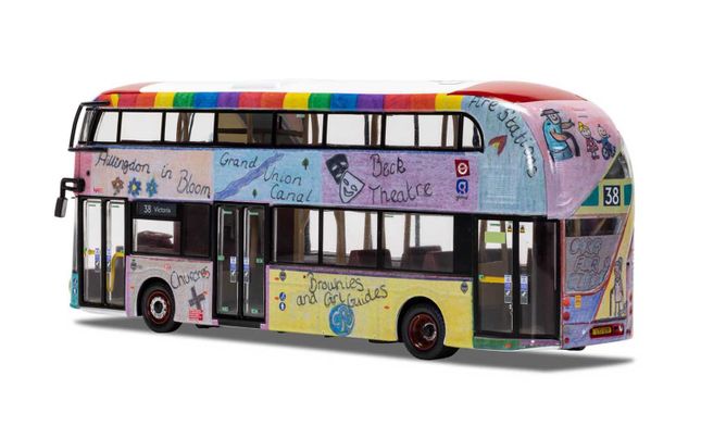 Wrightbus New Routemaster Arriva London LTZ 1230 Route 38 Victoria Sehba Basras Our Hillingdon