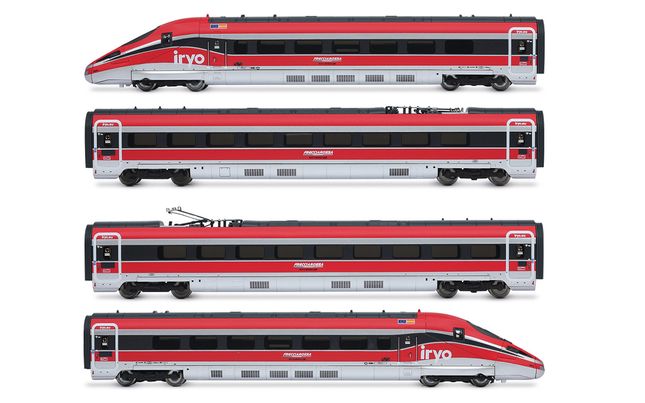Iryo, 4-unit base set of the high-speed train "Frecciarossa 1000", ep. VI, with sound decoder