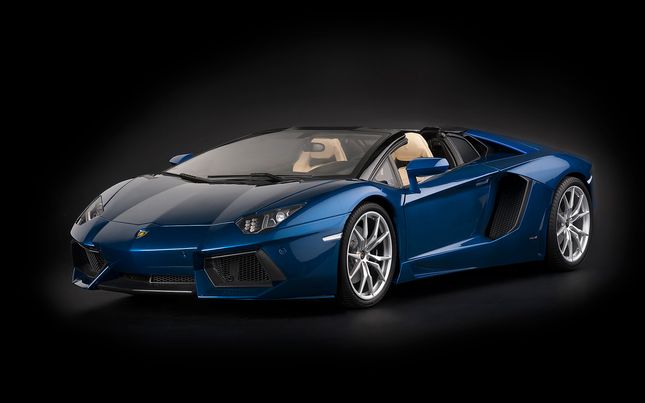 HK103 Lamborghini Aventador LP 700-4 Roadster - Blu Monterrey