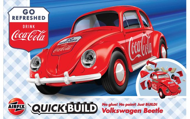 J6048 QUICKBUILD Coca-Cola VW Beetle