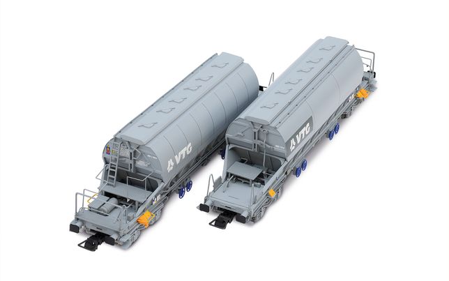 Hobbytrade H0 - 33302 - Coffret de wagon de marchandises Hobbytrade H0 - 33302 - Coffret de wagon de marchandises