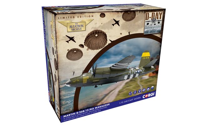ミニカー　1/72 マーティン B-26B マローダー 41-31576 ’ダイナ マイト’ Mjr デビッド デューハースト [CGAA29501] マーティン B-26B マローダー 41-31576 `ダイナ マイト` Mjr