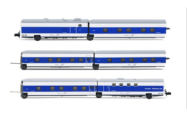 早割シーズン券 HN4355 6-unit set Talgo  外国車輌