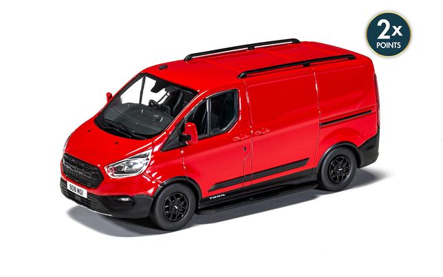 Ford Transit Custom Trail, Race Red Ford Transit Custom Trail, Race Red