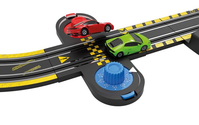 super stunt slot car grand prix set