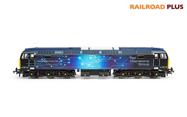 RailRoad Plus ROG Class 47, Co-Co, 47812 - Era 11 RailRoad Plus ROG Class 47, Co-Co, 47812 - Era 11