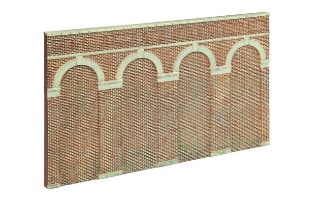 High Level Arched Retaining Walls x 2 (Red Brick) High Level Arched Retaining Walls x 2 (Red Brick)