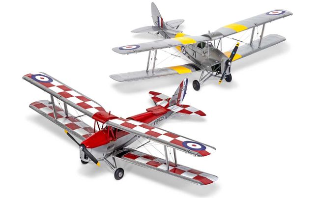 De-Havilland TIGER MOTH 1/6.2 RCモデル A04104 Airfix | de Havilland D.H.82a Tiger Moth - plastic