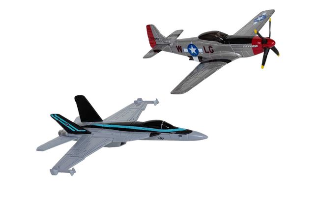 CS90683 Maverick's F/A-18 Super Hornet & P-51D Mustang (Top Gun