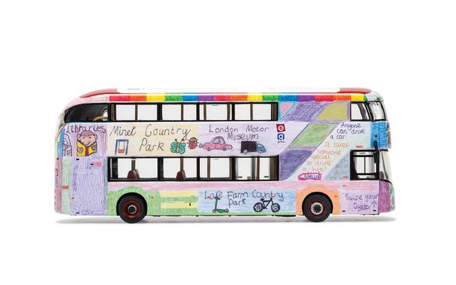 Wrightbus New Routemaster Arriva London LTZ 1230 Hackney Central Sehba Basras Our Hillingdon