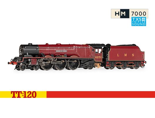 LMS Princess Coronation, 4-6-2, 6231, 'Duchess of Atholl' - Era 3