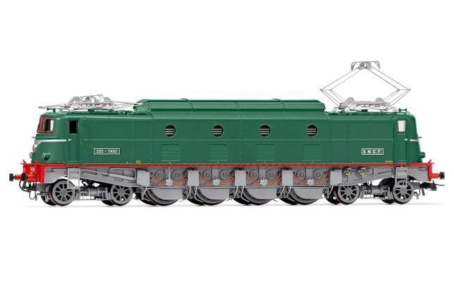 Train Miniature Jouef HO Années 1955 - Locomotive + 3 Wagons + 8 Rails En Tôle Lithographiée - Occasion - Collection
