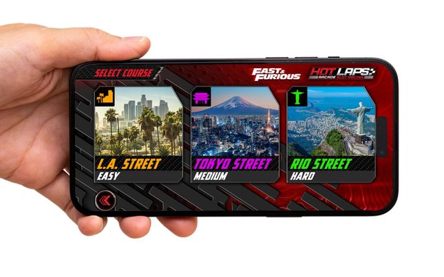 Scalextric Fast and Furious Hot Laps Race Set