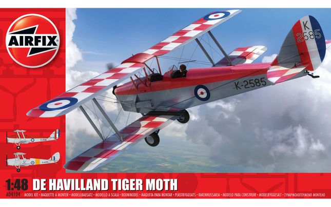 A04104 Airfix | de Havilland D.H.82a Tiger Moth - plastic