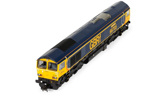 GBRf, Class 66, Co-Co, 66705 'Golden Jubilee' - Era 11