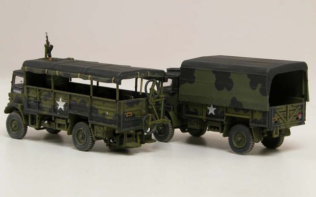 WWII 3-ton 4x4 General Service &amp; Troop Trucks