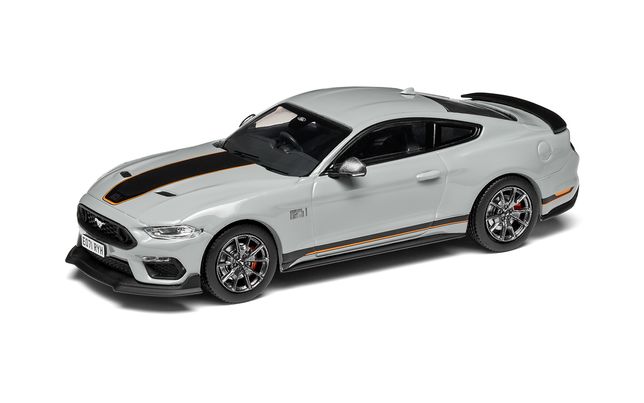 Ford Mustang Mk6 Mach 1, Fighter Jet Gray Ford Mustang Mk6 Mach 1, Fighter Jet Gray
