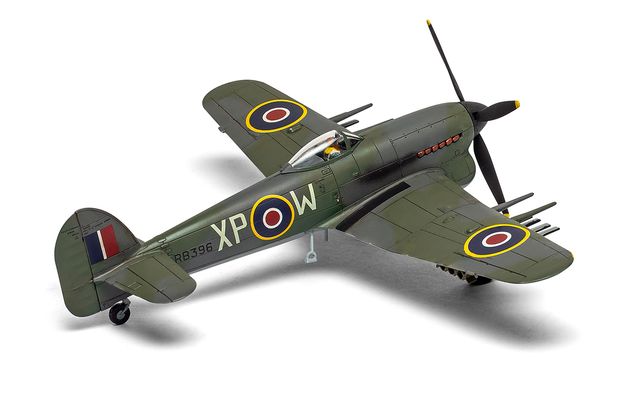 Academy Modellbausatz 1/72 Typhoon Mk.Ib - Plastikmodell Flugzeug Zum Zusammenbauen