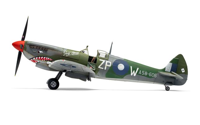 Airfix 1:48 Supermarine Spitfire 3点セット Airfix A05143 Supermarine Spitfire Tr.9 Model Kit – Rails