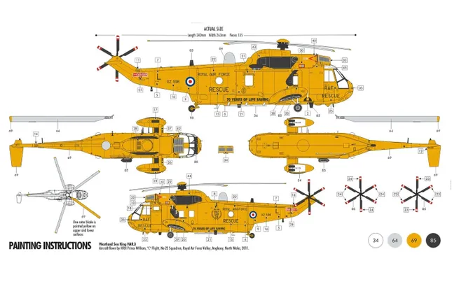 Large Starter Set - Westland Sea King HAR.3