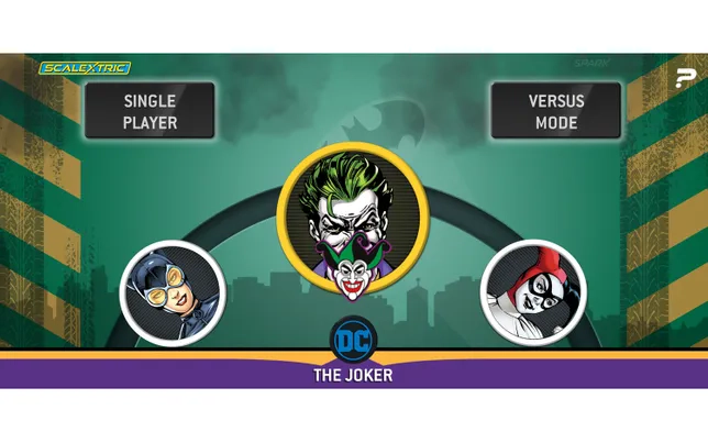 Scalextric Spark Plug - Batman vs Joker Race Set