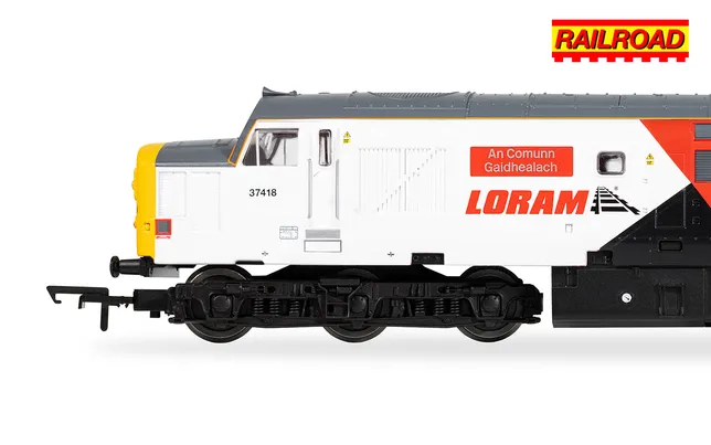 RailRoad - Loram - Class 37 - 'An Comunn Gaidhealach' 37418