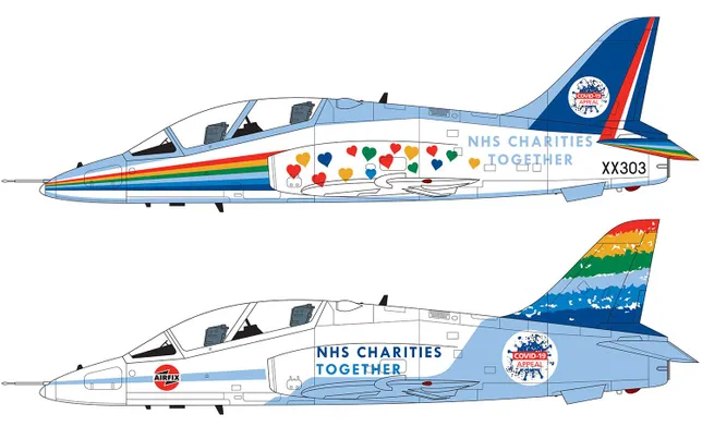 NHS Charities Together BAE Hawk