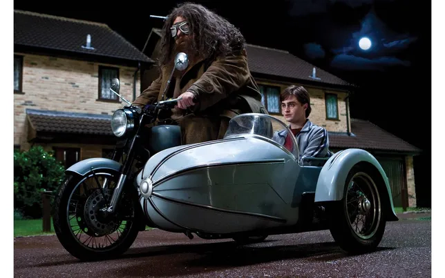 Harry Potter Hagrid Motorcycle and Sidecar