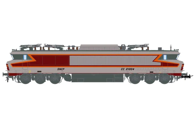 SNCF, CC 21004, silver livery, period IV, DCC Sound