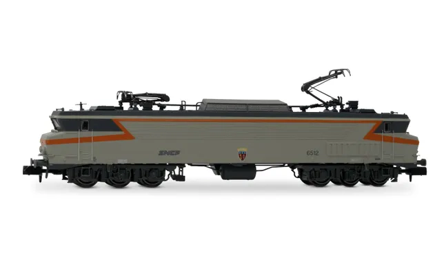 SNCF, electric locomotive CC 6512 in betón livery, ep. IV