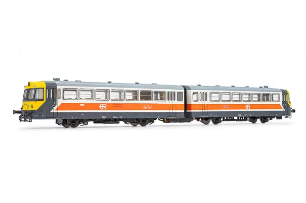 RENFE, set de 2 unidades, automotor diésel "Ferrobus" serie 591.500, decoración "Regionales", ép. V