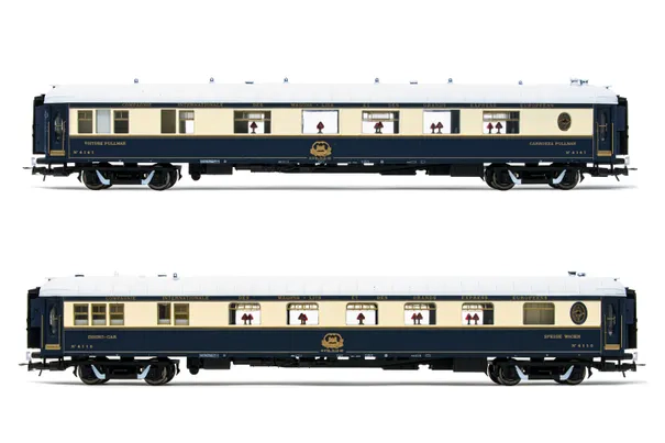 VSOE, 2-tlg. Set Speisewagen für den Zug "Venice Simplon Orient Express", Ep. IV-V