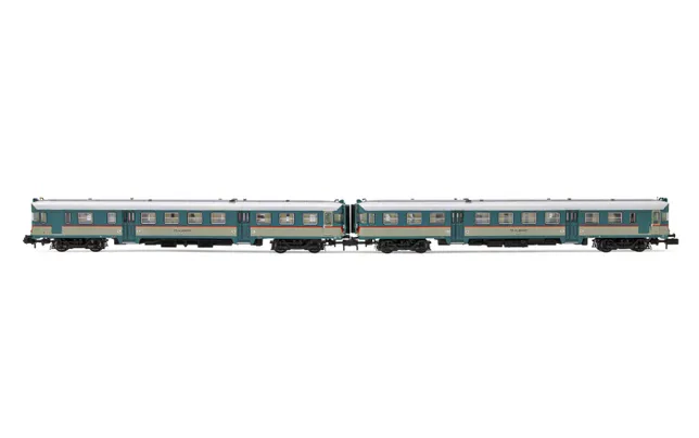 FS, 2-units pack ALn 668 1000 series (2 doors) original livery, rounded windows, ep. IV