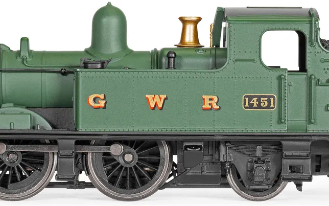 RailRoad Plus GWR 14XX, 0-4-2, 1451 - Era 3