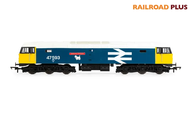 RailRoad BR, Class 47, Co-Co, 47593 ‘Galloway Princess’ – Era 7