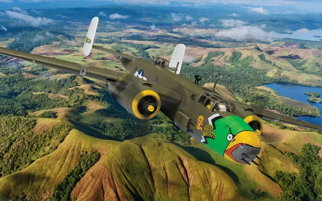 North American B-25D Mitchell, 'Red Wrath'