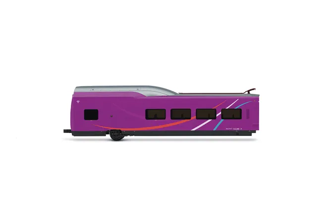 RENFE, 5-unit base set of the high-speed train "AVLO", purple livery, ep. VI, with sound decoder