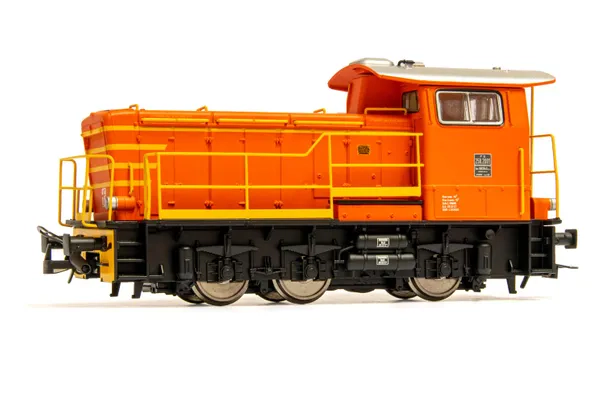 FS, Diesellokomotive Reihe D.250 2001, in oranger Lackierung, Ep. V-VI, mit DCC-Sounddecoder