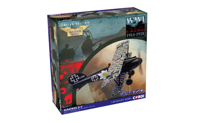 Albatros D.V Biplane -  Jasta 23 - Otto Kissemberth