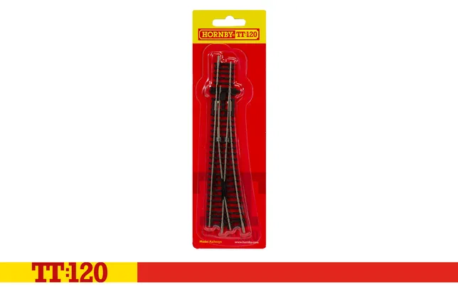 Weiche, links 166mm 15° 631mm