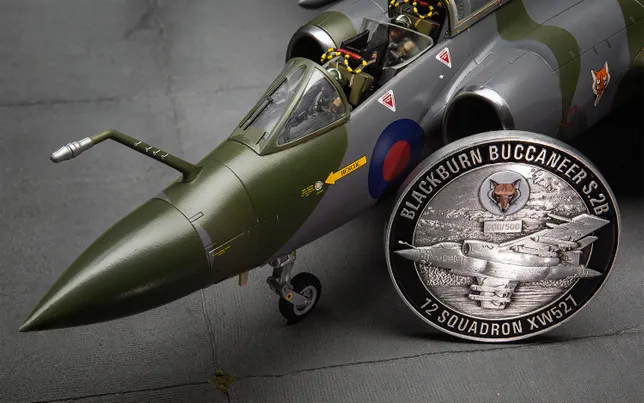 Blackburn Buccaneer S.2B + Collector's Coin