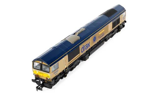 RailRoad: GB Railfreight - Class 66 - 66301 ‘Drax Power Station 50’ - Gold Livery (Drax 50th Anniversary)