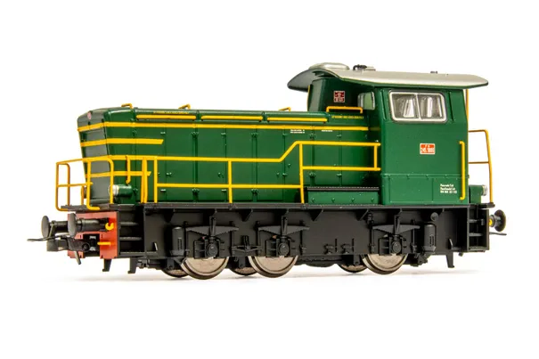 FS, diesel locomotive class D.245, green livery, period IV-V, with DCC-sounddecoder