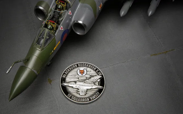 Blackburn Buccaneer S.2B + Collector's Coin