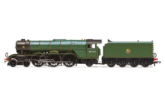 BR, A3 Class, 4-6-2, 60103 'Flying Scotsman' (diecast footplate and flickering firebox) - Era 4