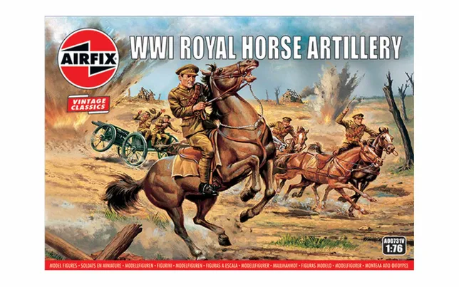 Airfix Vintage Classics - WWI Royal Horse Artillery 1:76
