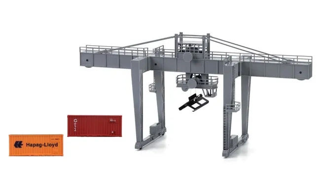 Container Crane with 2 containers