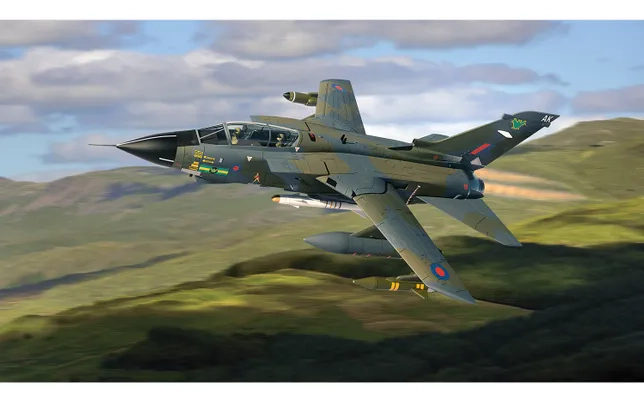 Panavia Tornado GR.1, ZD748/AK, Johnnie Walker 'Still Going Strong', RAF No.9 Squadron
