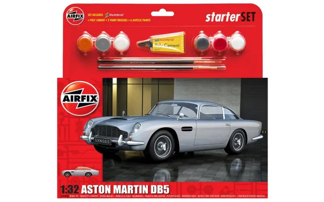 Aston Martin DB5 Silver Starter Set 1:32