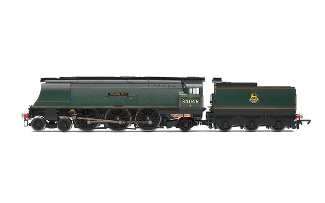 BR, West Country Class, 4-6-2, 34046 'Braunton' - Era 4